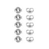 Joyas De Plata Marca DJOYAS | Insumos De Plata 925 Tornillos Para Aros 5 Pares