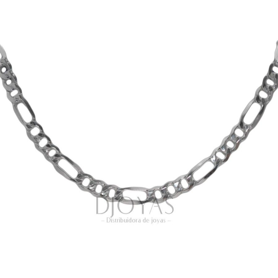 Joyas De Plata BLACK | Cadena Cartier 5Mm 70 Cm