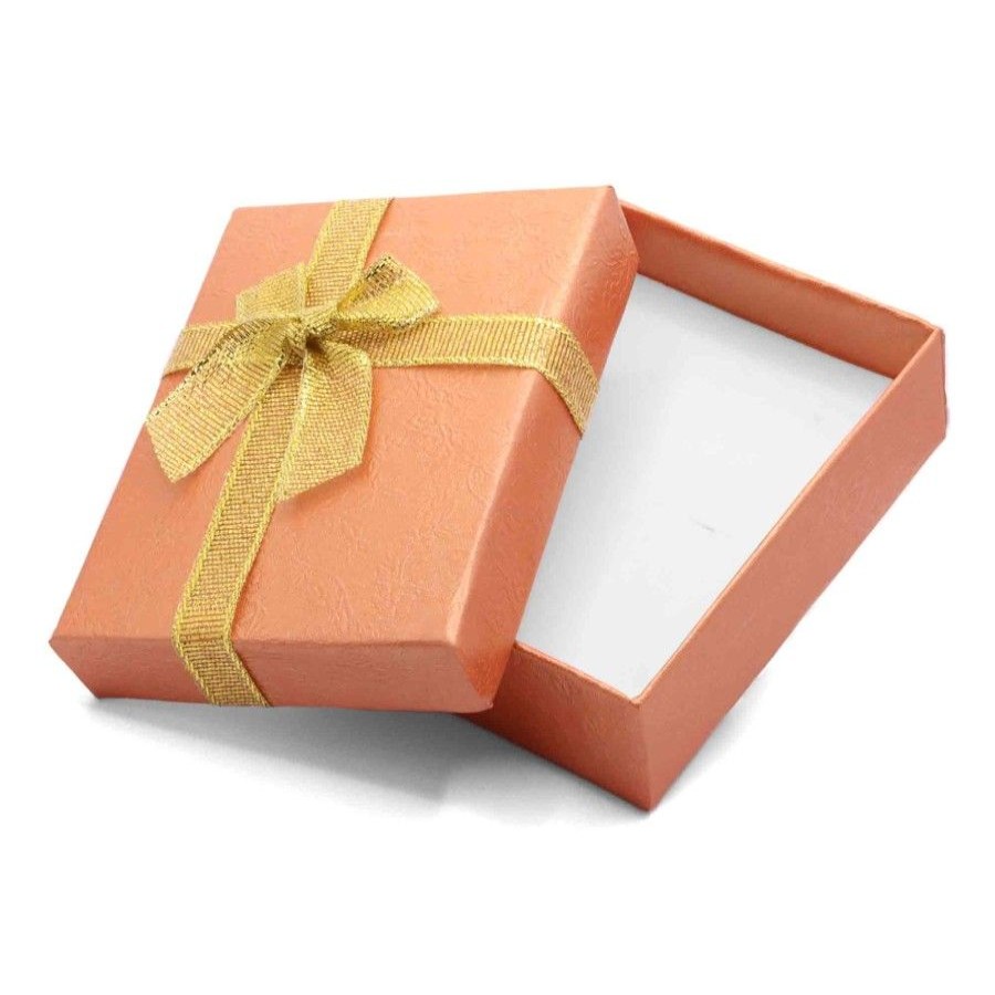 Accesorios Marca DJOYAS | Caja De Conjunto Patron Naranja