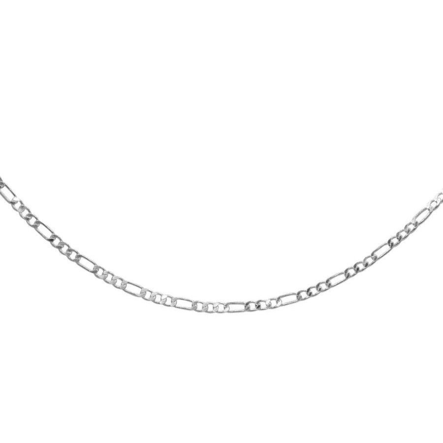 Joyas De Plata DistribuidoraDeJoyas.cl | Cadena Plata 925 Cartier 2Mm 45 Cm