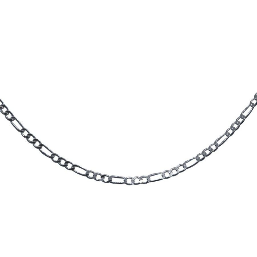 Joyas De Plata Marca DJOYAS | Cadena De Plata 925 Cartier 2Mm 40 Cm