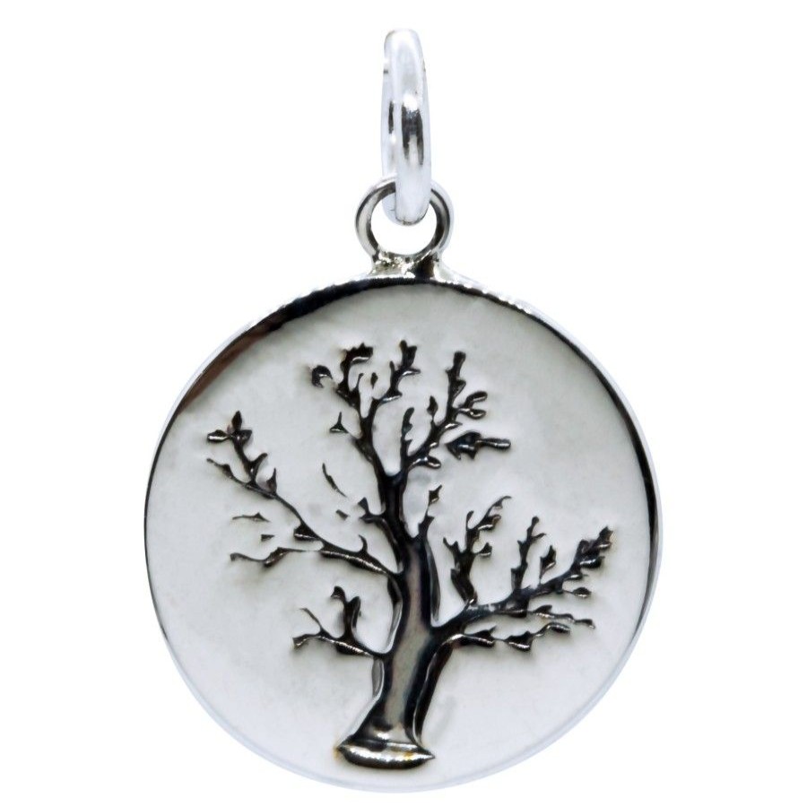 Joyas De Plata DistribuidoraDeJoyas.cl Colgantes De Placa | Colgante Arbol Seco