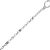 Joyas De Plata Marca DJOYAS | Cadena De Plata 925 Con Mini Cilindros 40Cm