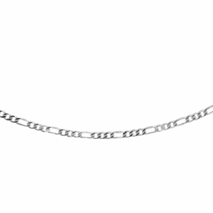 Joyas De Plata Marca DJOYAS | Cadena De Plata 925 Cartier 2 Mm 50 Cm