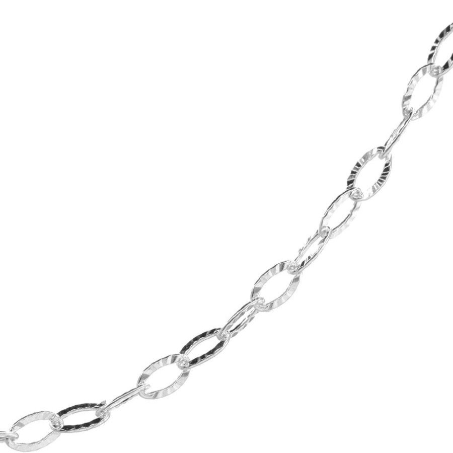 Joyas De Plata Marca DJOYAS | Cadena De Plata 925 Estilo Bilbaina Picada 45 Cm