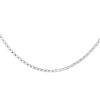 Joyas De Plata Marca DJOYAS | Cadena De Plata 925 Estilo Veneciana Limada 45 Cm