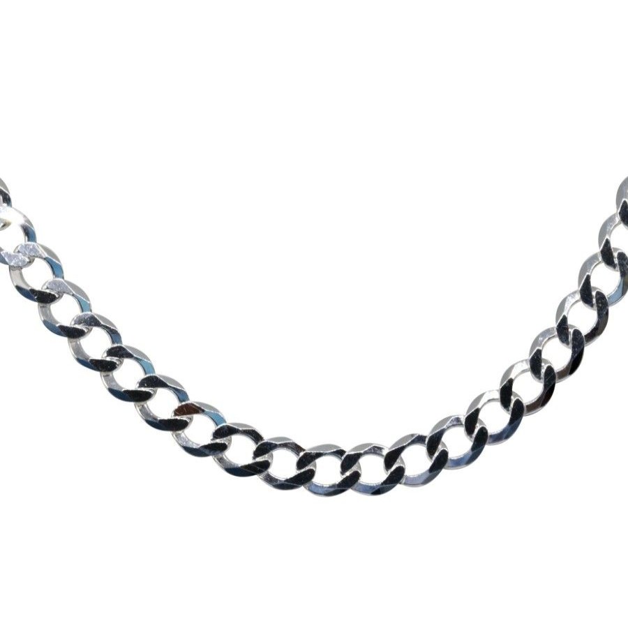 Joyas De Plata BLACK | Cadena De Plata 925 Grumet 60 Cm