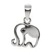 Joyas De Plata Marca DJOYAS Colgante Plata Lisa | Colgante Elefante