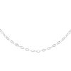 Joyas De Plata Marca DJOYAS | Cadena De Plata 925 Eslabones Ovalados 45 Cm