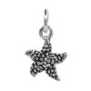 Joyas De Plata Marca DJOYAS Colgante Plata Lisa | Colgante De Estrella De Mar En Plata 925