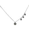 Joyas De Plata BLACK | Collar Circulos Cristal Swarovski Elements