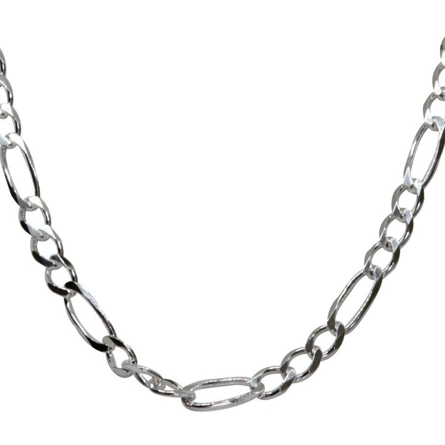 Joyas De Plata BLACK | Cadena Plata 925 Cartier 5Mm 50Cm