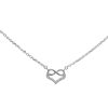 Joyas De Plata Marca DJOYAS Collares Con Circon | Collar De Plata 925 Infinito Corazon Con Circones