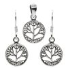 Joyas De Plata BLACK | Conjunto Diseno Arbol