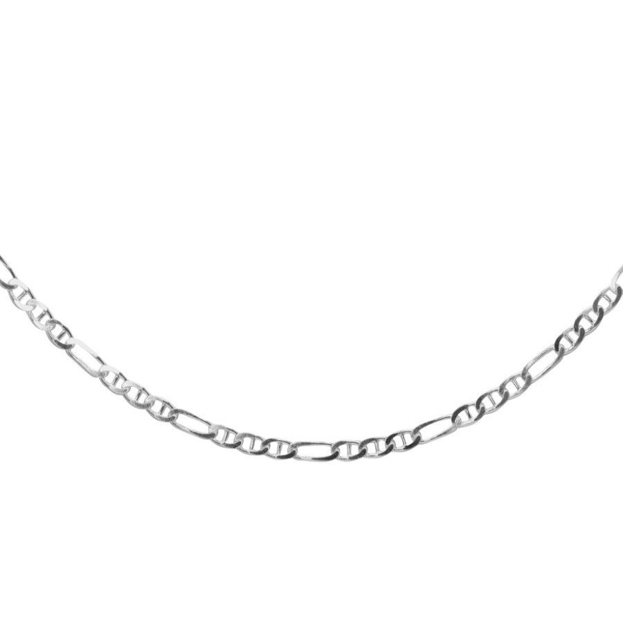 Joyas De Plata BLACK | Cadena De Plata 925 Cartier 50 Cm 3 Mm