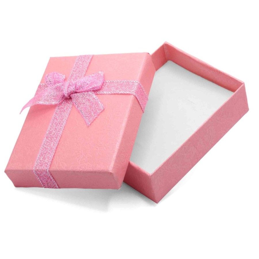 Accesorios Marca DJOYAS | Caja De Conjunto Patron Rosa