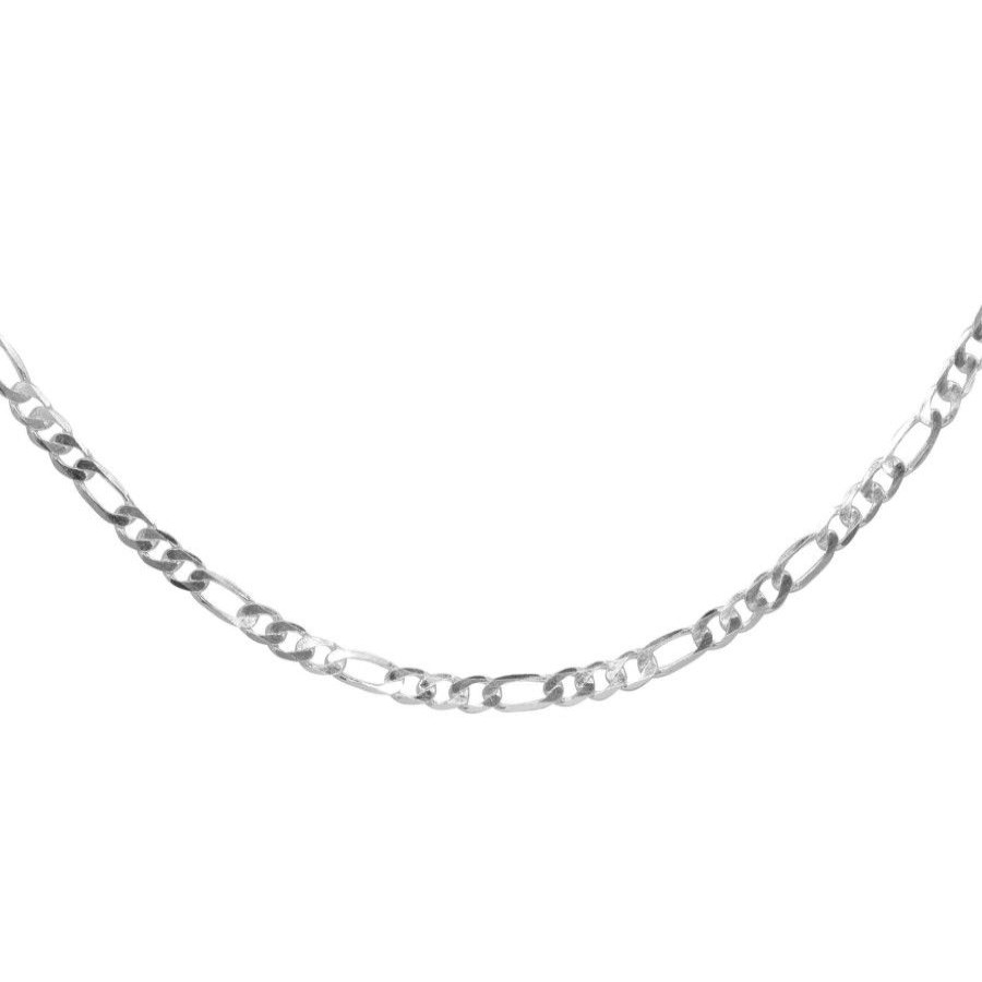 Joyas De Plata BLACK | Cadena De Plata 925 Cartier 50 Cm 4 Mm