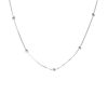 Joyas De Plata Marca DJOYAS | Cadena De Plata 925 Veneciana Con Esferas 40 Cm