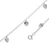 Joyas De Plata Marca DJOYAS | Tobillera De Plata 925 Eslabones Con Placas Corazon