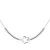 Joyas De Plata Marca DJOYAS Collares De Plata | Collar De Plata 925 Esferas Con Estrella