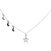 Joyas De Plata DistribuidoraDeJoyas.cl Collares De Plata | Collar Luna Y Estrellas