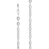 Joyas De Plata Marca DJOYAS | Cadena De Plata 925 Eslabon Ovalado 45Cm