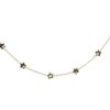 Joyas Enchapadas Marca DJOYAS | Collar Enchapado En Oro Serie De Estrellas 43 Cm