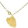 Joyas Enchapadas Marca DJOYAS | Collar Enchapado En Oro Chapa Corazon Broche Timon