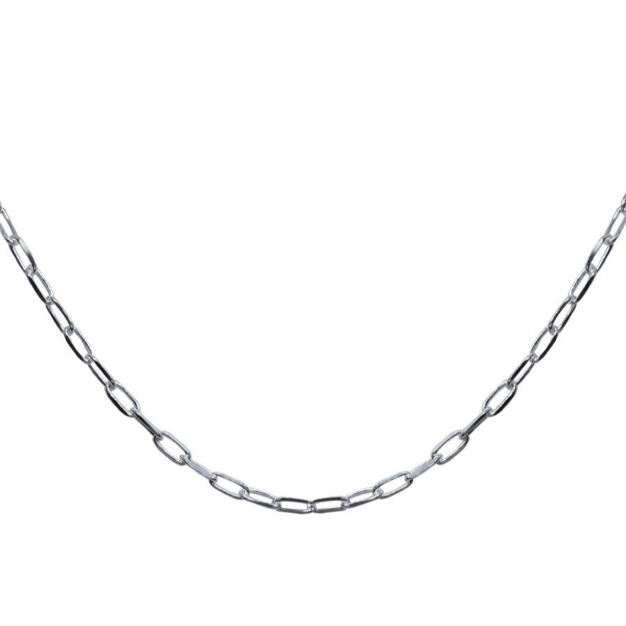 Joyas De Plata BLACK | Cadena De Plata 925 Eslabon 50 Cm