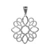 Joyas Enchapadas Marca DJOYAS | Colgante Enchapado En Plata Flor Estilo Mandala