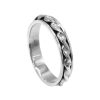 Joyas De Plata Marca DJOYAS Anillos Hombres | Anillo Anti Estres De Plata 925 Estilo Atornillado