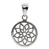 Joyas De Plata BLACK Colgante Plata Lisa | Colgante Mandala En Plata 925