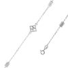 Joyas De Plata Marca DJOYAS Pulsera Con Circon | Pulsera De Plata 925 Tipo Channel Con Circones