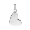 Joyas De Plata Marca DJOYAS Colgantes De Placa | Colgante De Plata 925 Placa Lisa Corazon