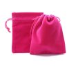 Accesorios Marca DJOYAS | Bolsa Mediana De Terciopelo Magenta