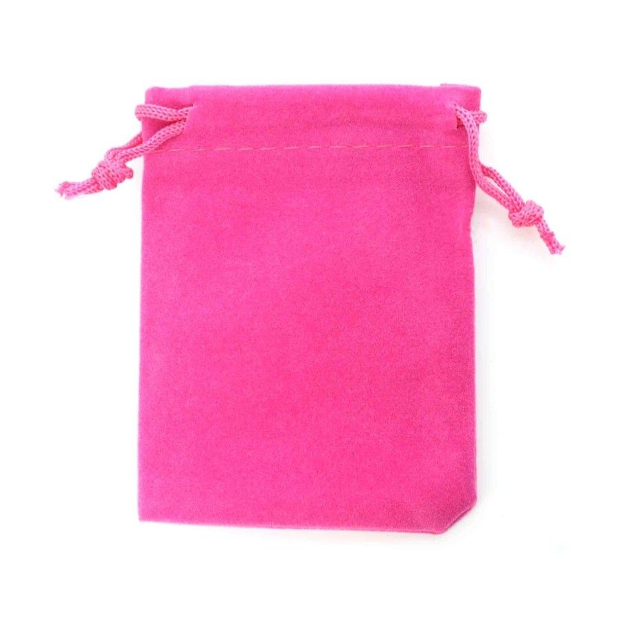 Accesorios Marca DJOYAS | Bolsa De Terciopelo Magenta