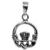 Joyas De Plata BLACK Colgante Plata Lisa | Colgante Plata 925 Corazon Detente